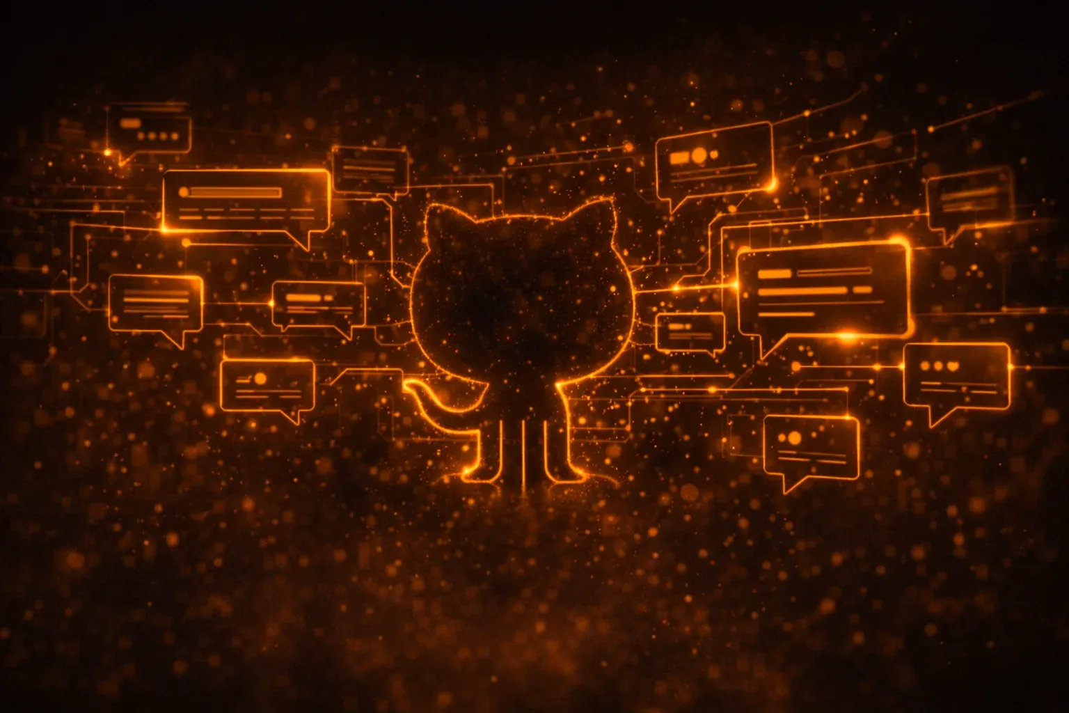 Giscus comment section embedded in an Astro blog post, backed by GitHub Discussions with dark theme styling